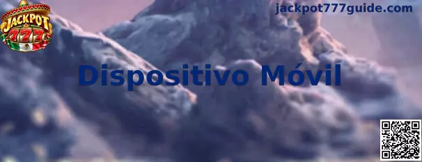 Referencia visual de un dispositivo móvil para consultar la guía de Jackpot 777 desde un teléfono inteligente o tableta