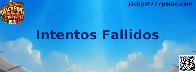 Guía visual sobre Intentos Fallidos y recuperación segura del acceso en Jackpot 777
