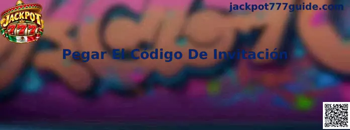 Guía para pegar el código de invitación