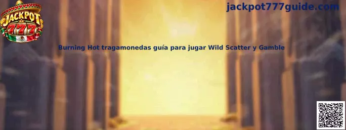 Imagen de referencia de Burning Hot, tragamonedas con símbolos de frutas y funciones especiales