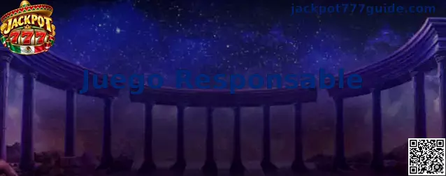 Información sobre juego responsable en Jackpot 777