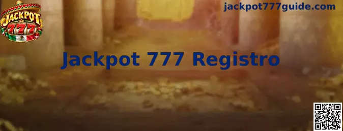Referencia visual del tutorial de Jackpot 777 Registro